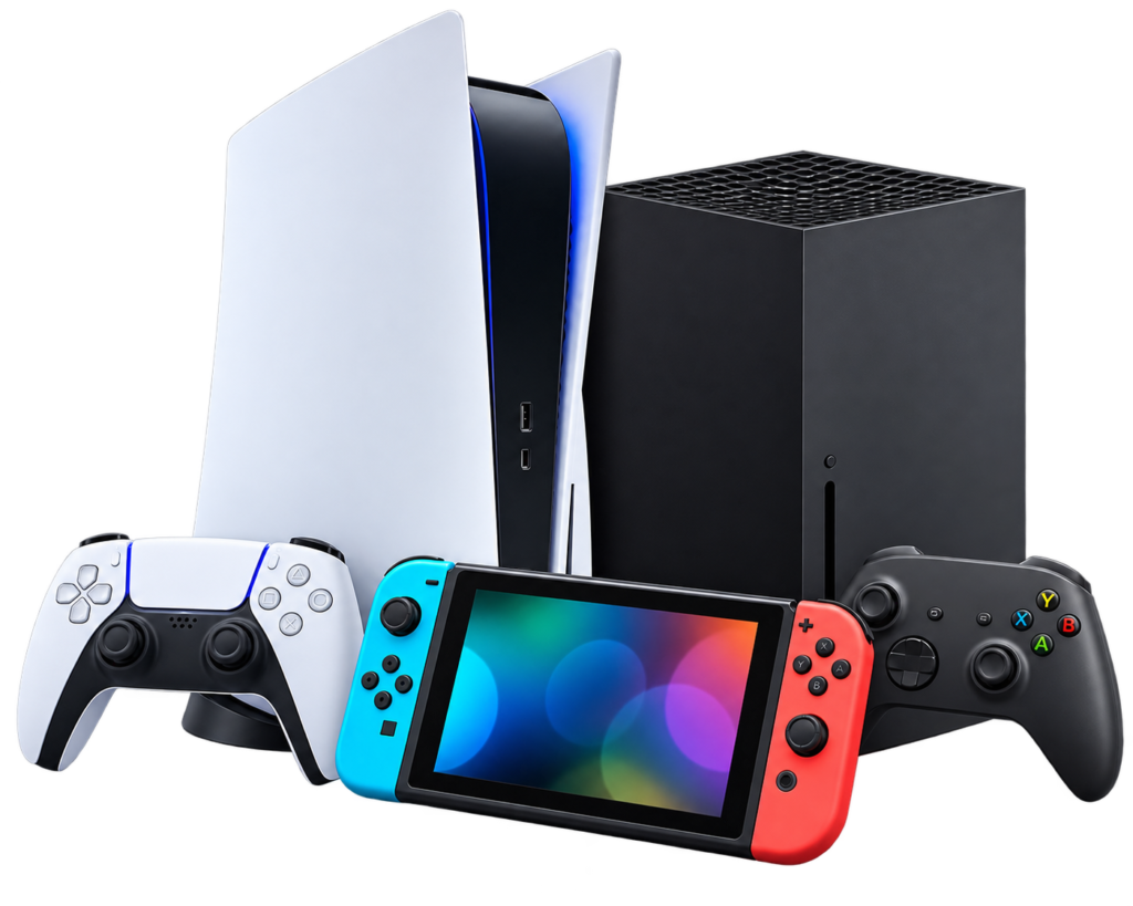 gaming consoles
